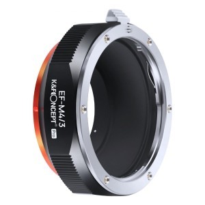 KF Concept EF-M4/3 PRO Canon EF bajonett adapter - Micro 4/3 vázakra (KF06.442)
