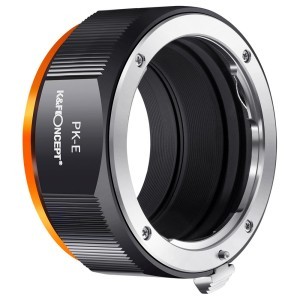 KF Concept PK-E PRO Pentax K bajonett adapter - Sony E vázakra (KF06.445)