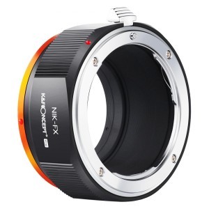 KF Concept NIK-FX PRO Nikon AI bajonett adapter - Fuji X vázakra (KF06.446)