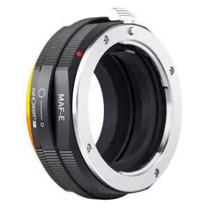 KF Concept MAF-E PRO Minolta AF bajonett adapter - Sony E vázakra (KF06.447)