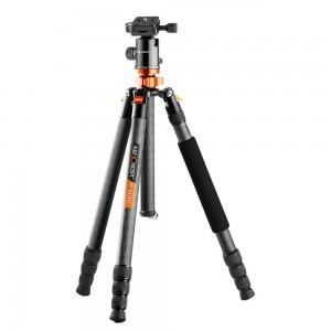 KF Concept SA284C1 karbon fényképező állvány, tripod gömbfejjel (KF09.095)