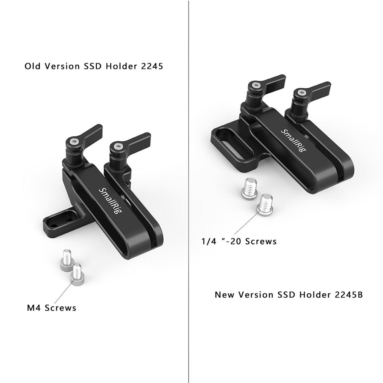 SmallRig tartó Samsung T5 SSD-hez BMPCC 4K/6K és Z CAM kamerákhoz (2245B)-3