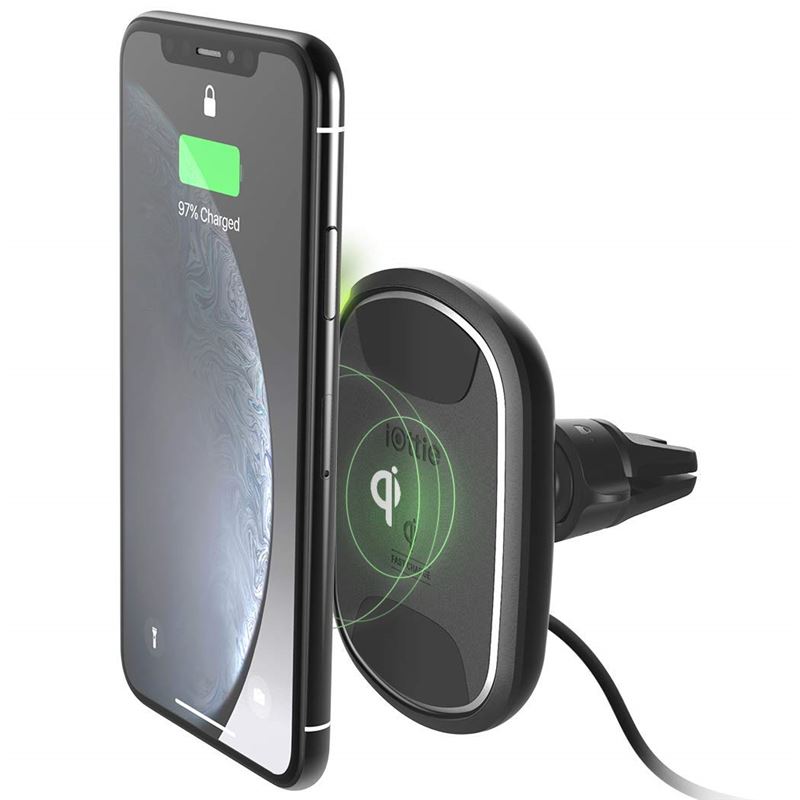 iOttie iTap Wireless 2 Szellőzőre helyezhető mágneses autós telefontartó vezeték nélküli Qi töltéssel-0