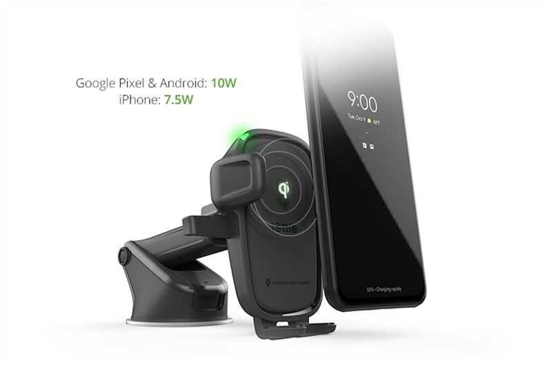 iOttie Easy One Touch Wireless 2 Műszerfalra helyezhető telefontartó és Qi vezeték nélküli töltő-3
