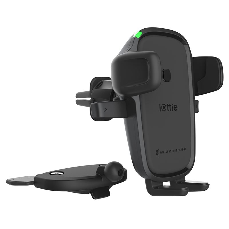 iOttie Easy One Touch Wireless 2 Szellőzőre vagy CD meghajtóba helyezhető telefontartó és Qi vezeték nélküli töltő-7