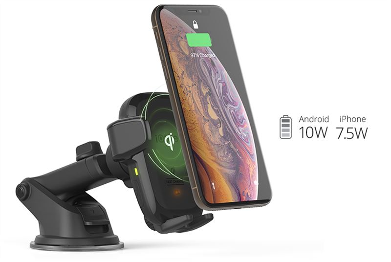 iOttie AutoSense Wireless Automata telefontartó és Qi vezeték nélküli töltő-2