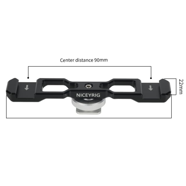 NICEYRIG vakupapucs elosztó adapter dupla (432)-5