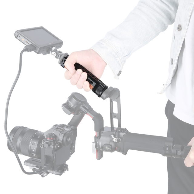 NICEYRIG fa markolat, fogantyú DJI RS2 gimbalhoz (413)-4