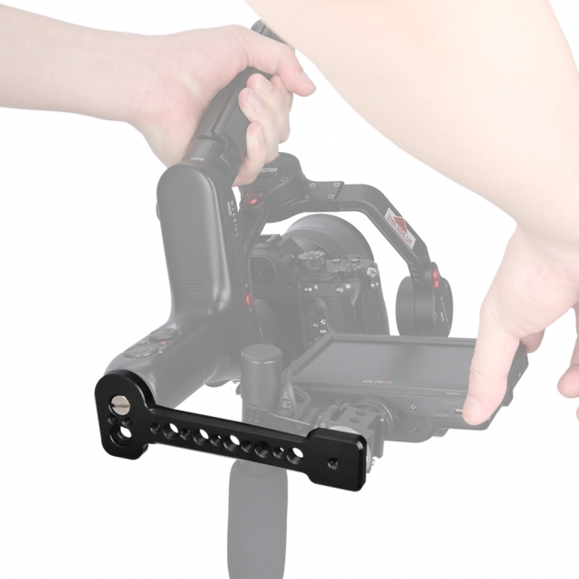 NICEYRIG oldalsó hosszabbító adapter DJI Ronin-S/Ronin-SC, Zhiyun Crane2/Crane V2/Zhiyun Weebill, MOZA gimbalhoz (392)-2