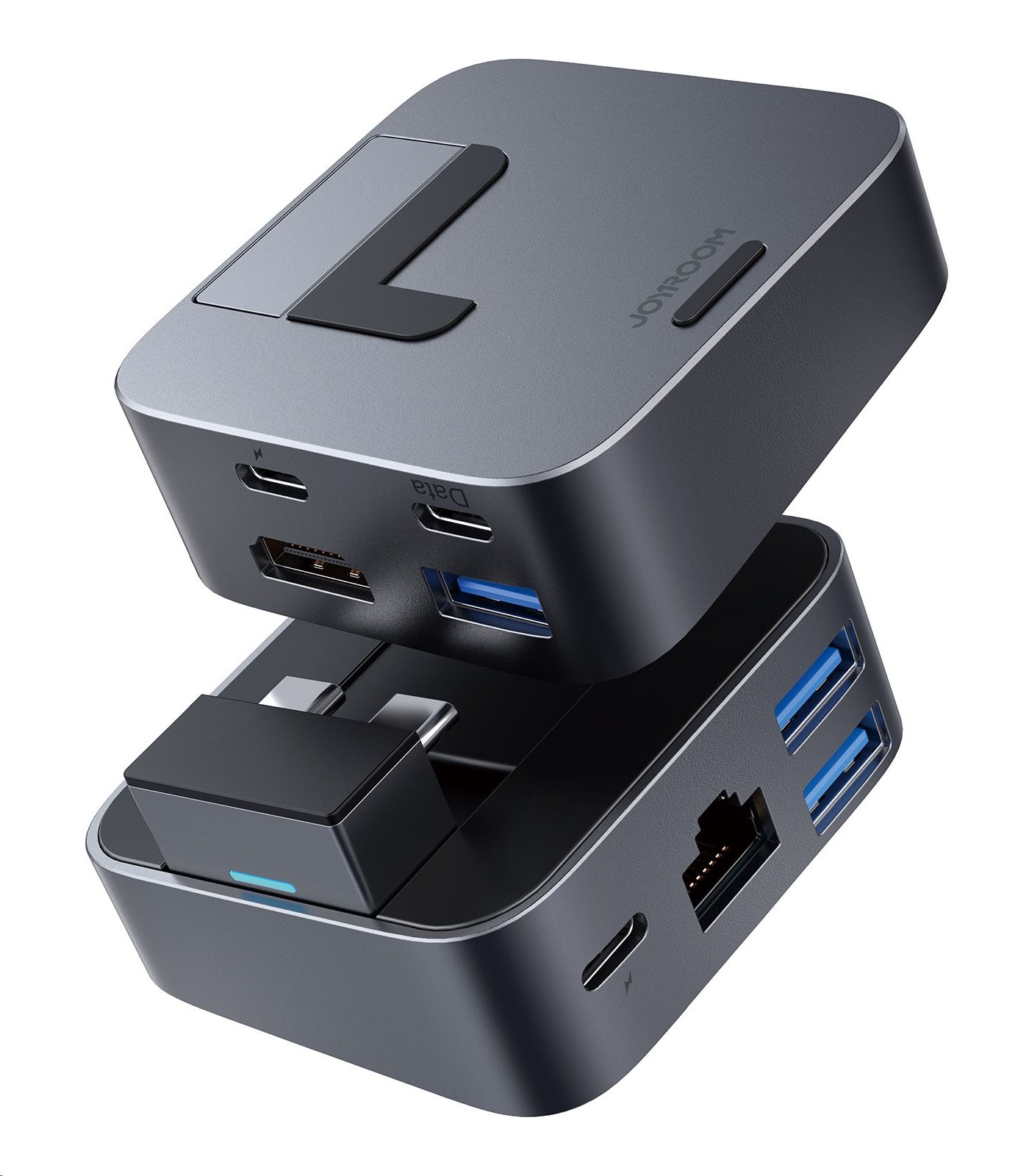 Joyroom S-H121 J-Cube MacBook dokkoló állomás space gray-0