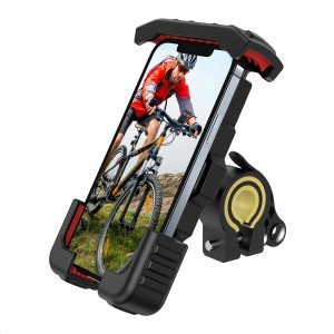 Joyroom JR-ZS264 Univerzális biciklis és motoros telefontartó fekete/ piros