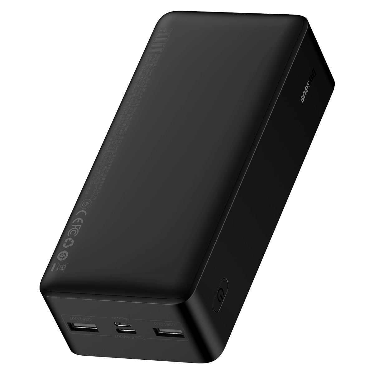 Baseus Bipow Powerbank 30000mAh 2xUSB / 1xUSB Type-C PD3.0 QC3.0 15W fekete (PPDML-K01)-15
