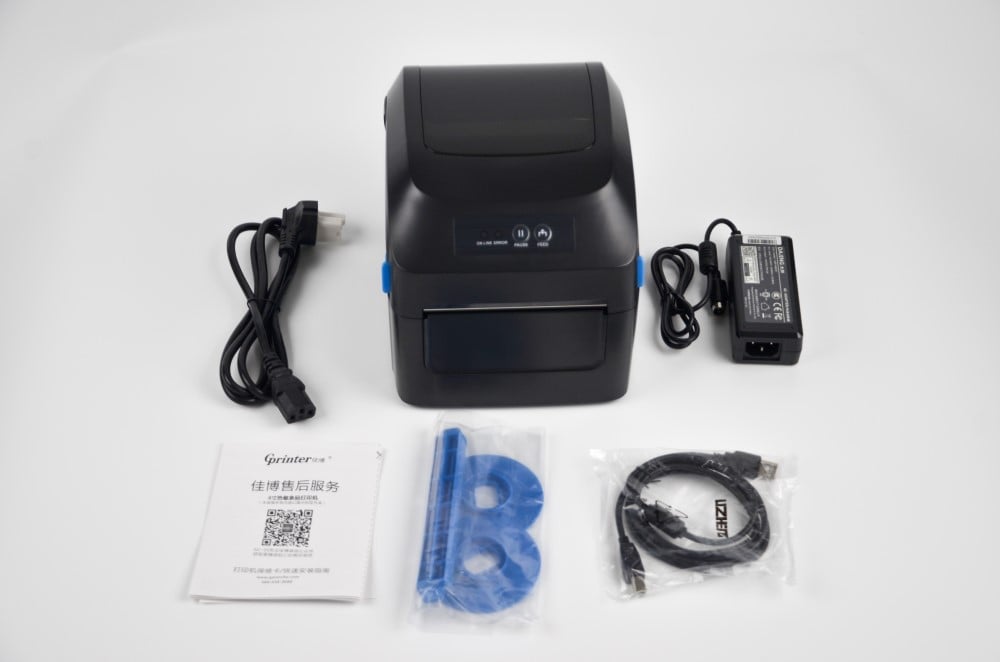 Címkenyomtató USB, 120mm (GP-1324D)-1
