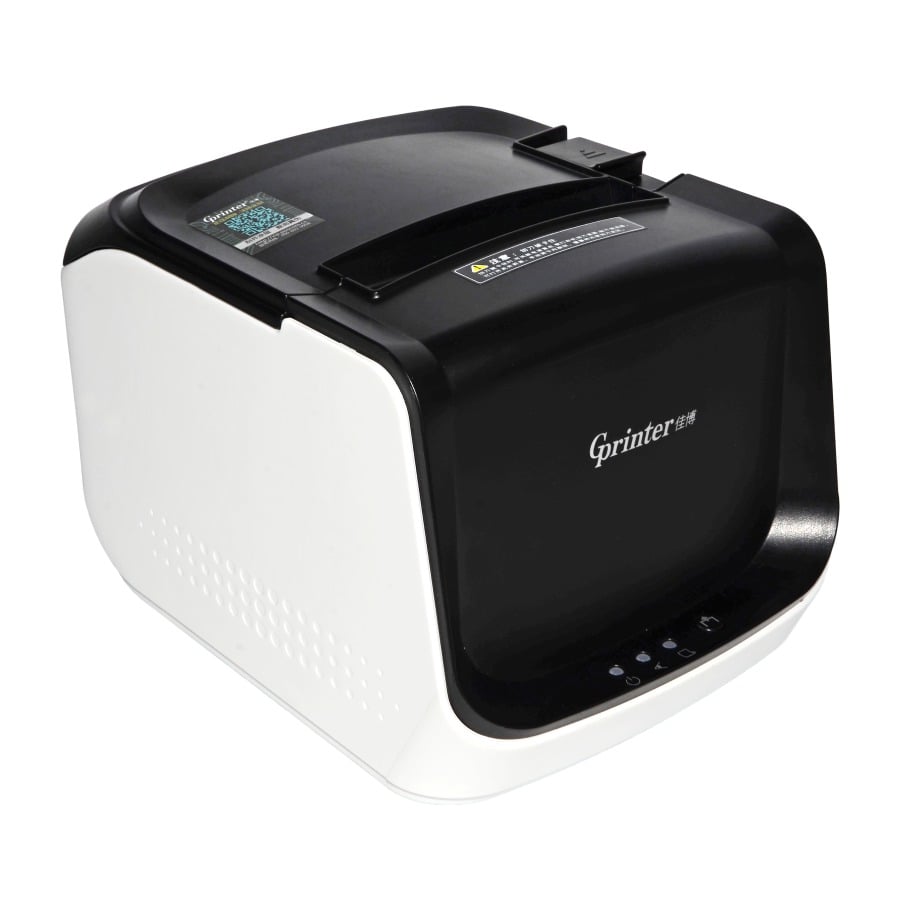 Blokknyomtató vágókéssel USB+Ethernet, 80mm (GP-D802)-1
