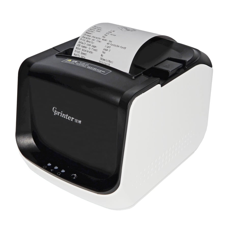 Blokknyomtató vágókéssel USB+Ethernet, 80mm (GP-D802)-4