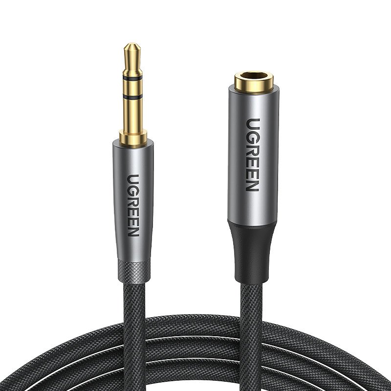 Ugreen AV190 AUX Jack audio adapter 3.5mm 3m fekete-0