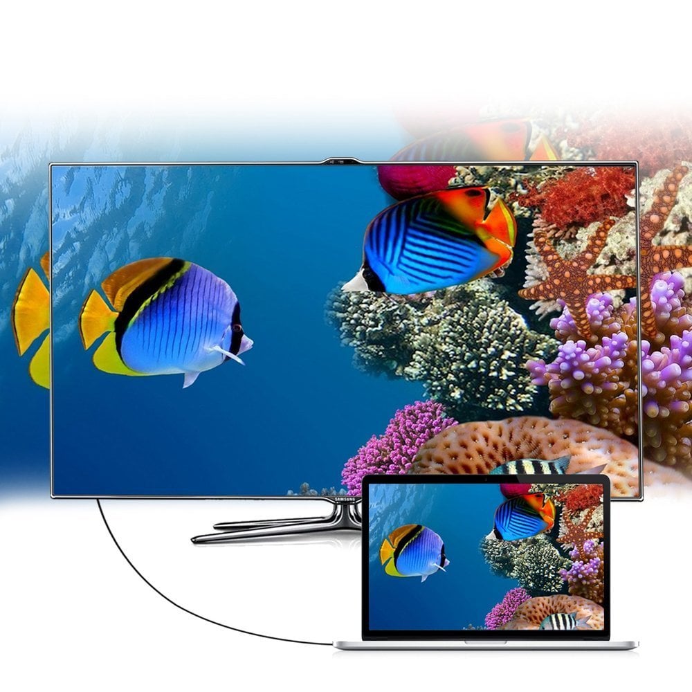 Choetech Egyirányú USB Type-C - Display Port 4K 1.8m fekete (XCP-1801BK)-5