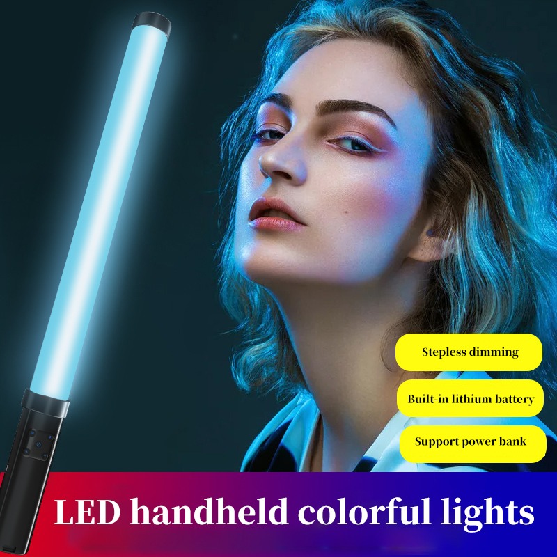 RGB LED lámpa, fénycső beépített akkumulátorral 3200-5600K (SL-RL, S55-S)-4