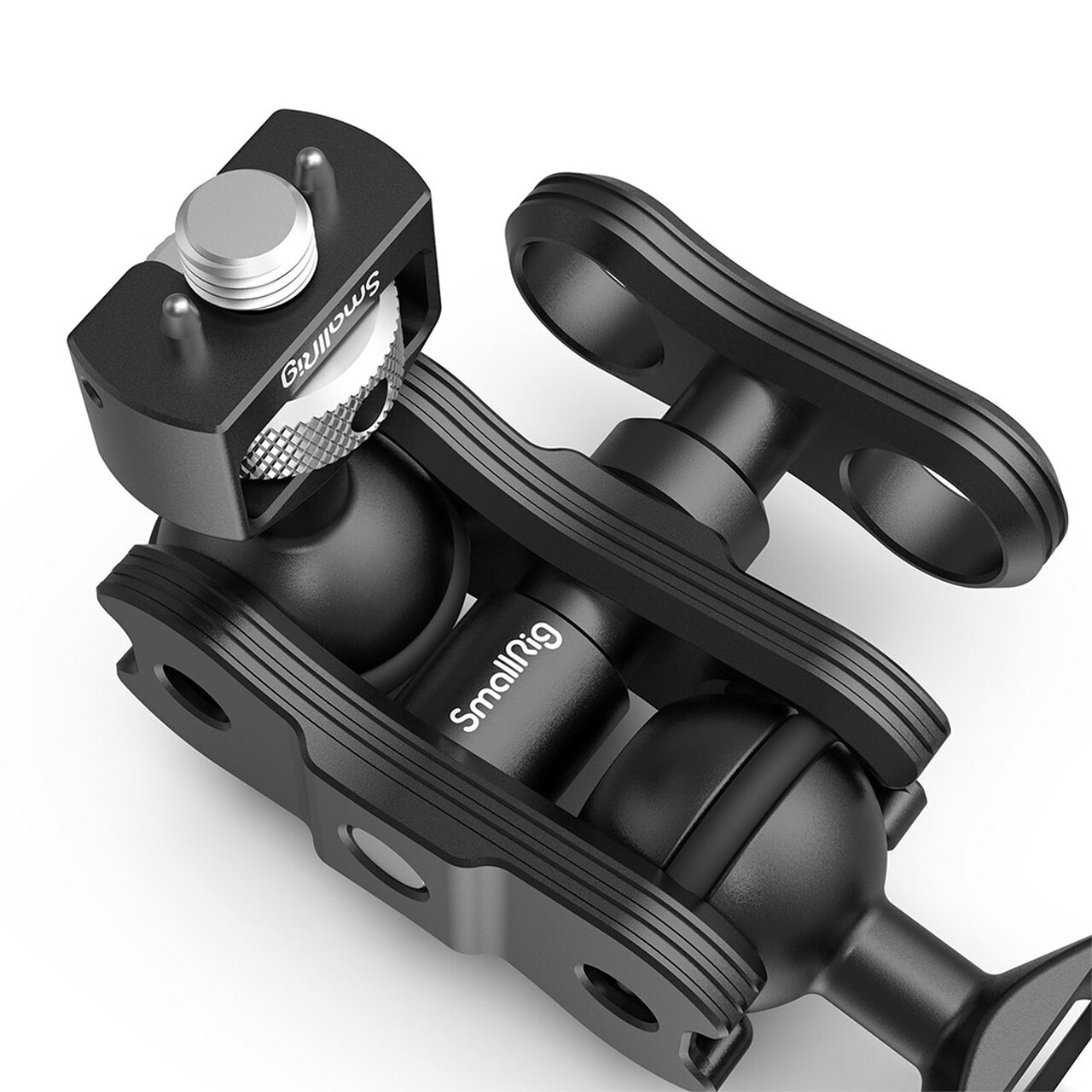 SmallRig Magic Arm dupla gömbfejjel 1/4-es csavarral, ARRI csatlakozással (2115)-3