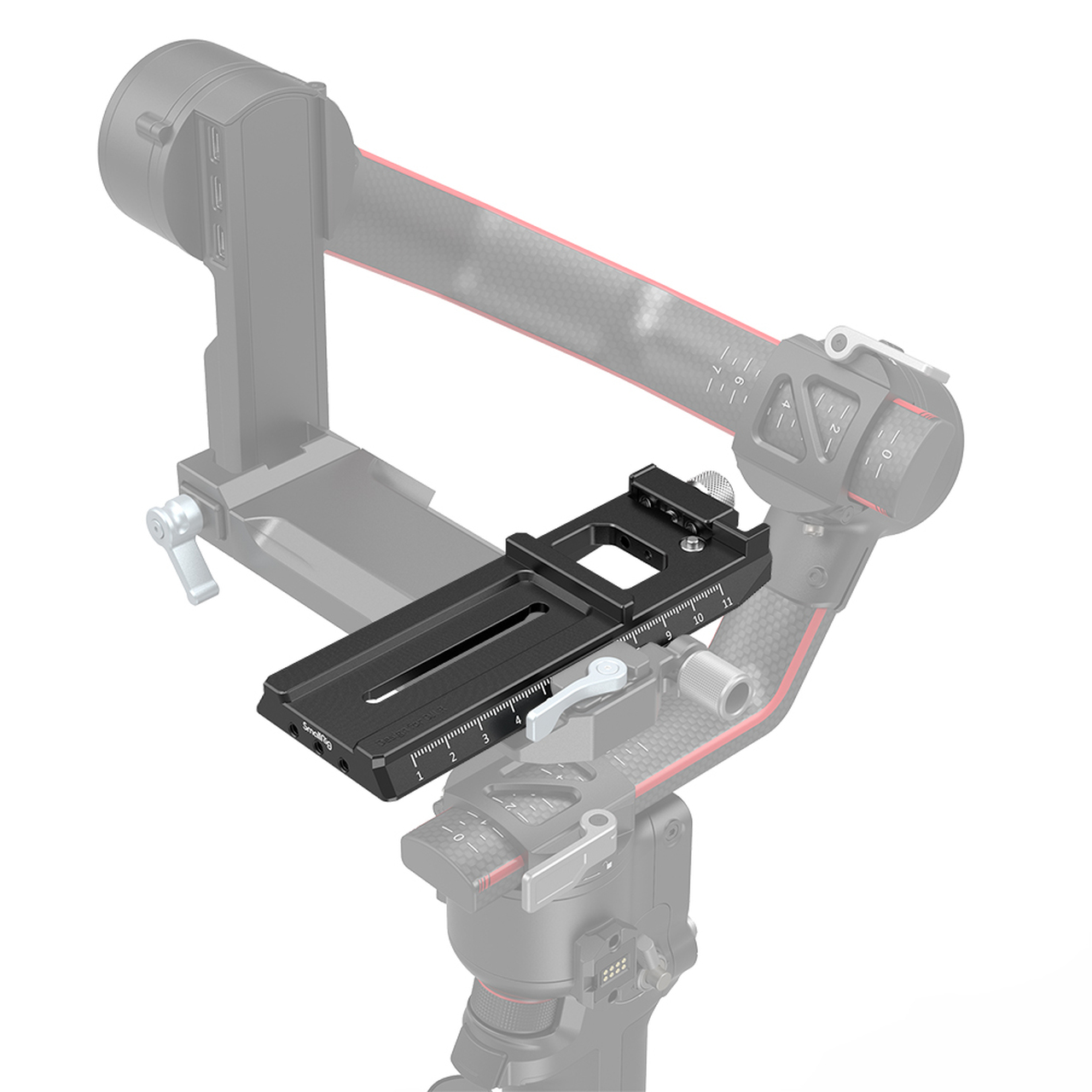SmallRig Quick Release Plate with Arca-Swiss, gyorscseretalp DJI RS 2/RSC 2/Ronin-S gimbalokhoz (3061)-0