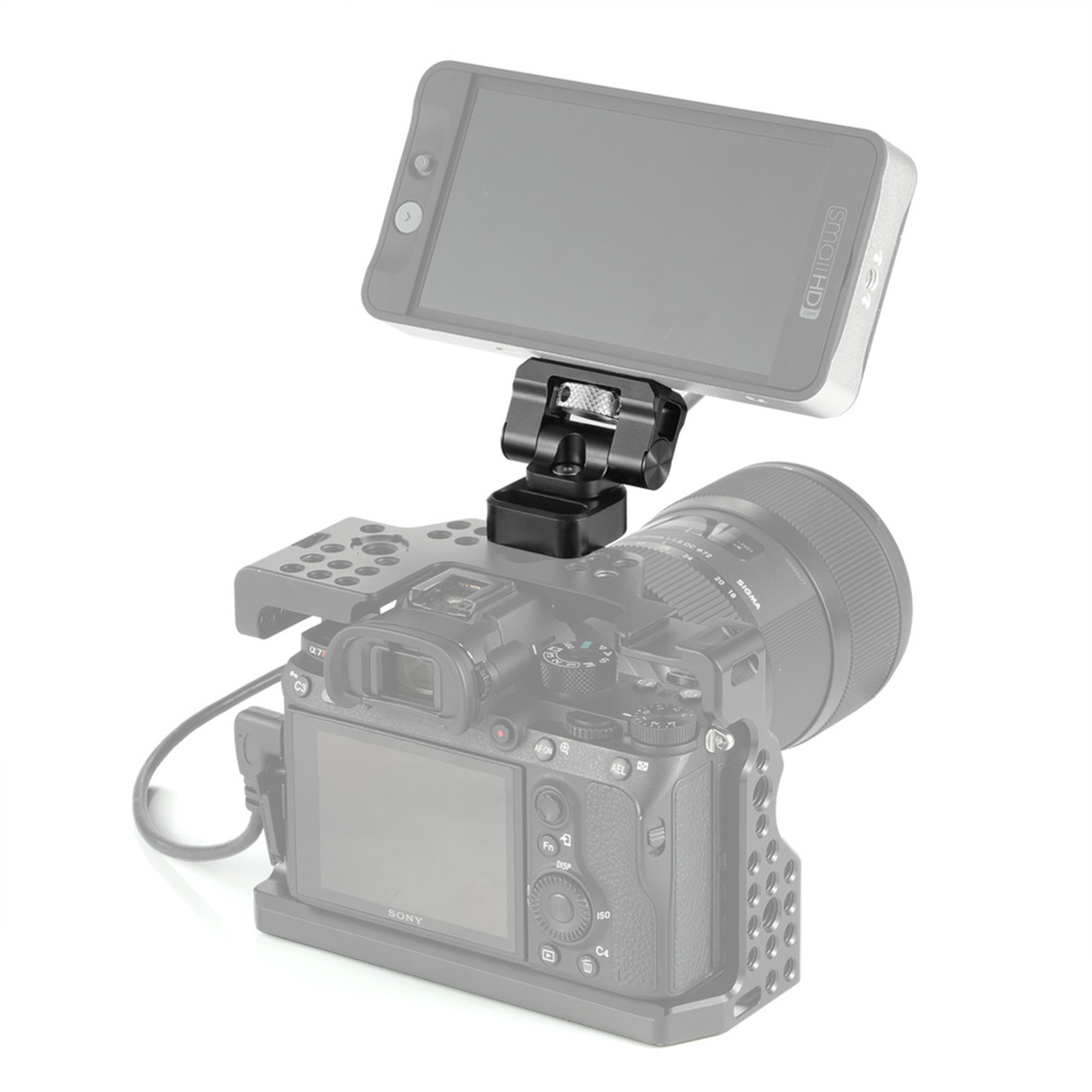 SmallRig forgatható és dönthető monitortartó (BSE2294)-4