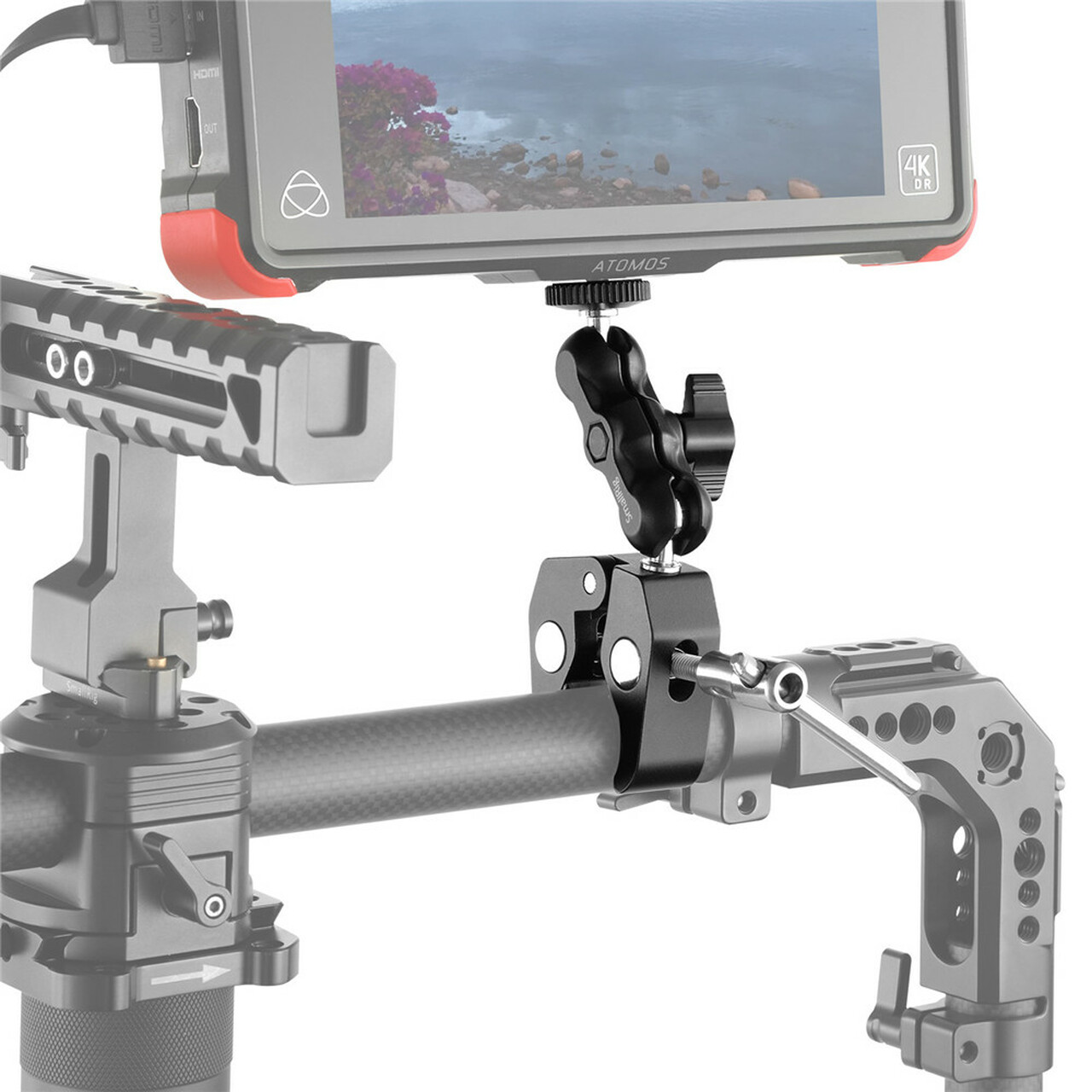 SmallRig multifunkciós rögzítő satu és gömbfejes Magic Arm (2164)-4