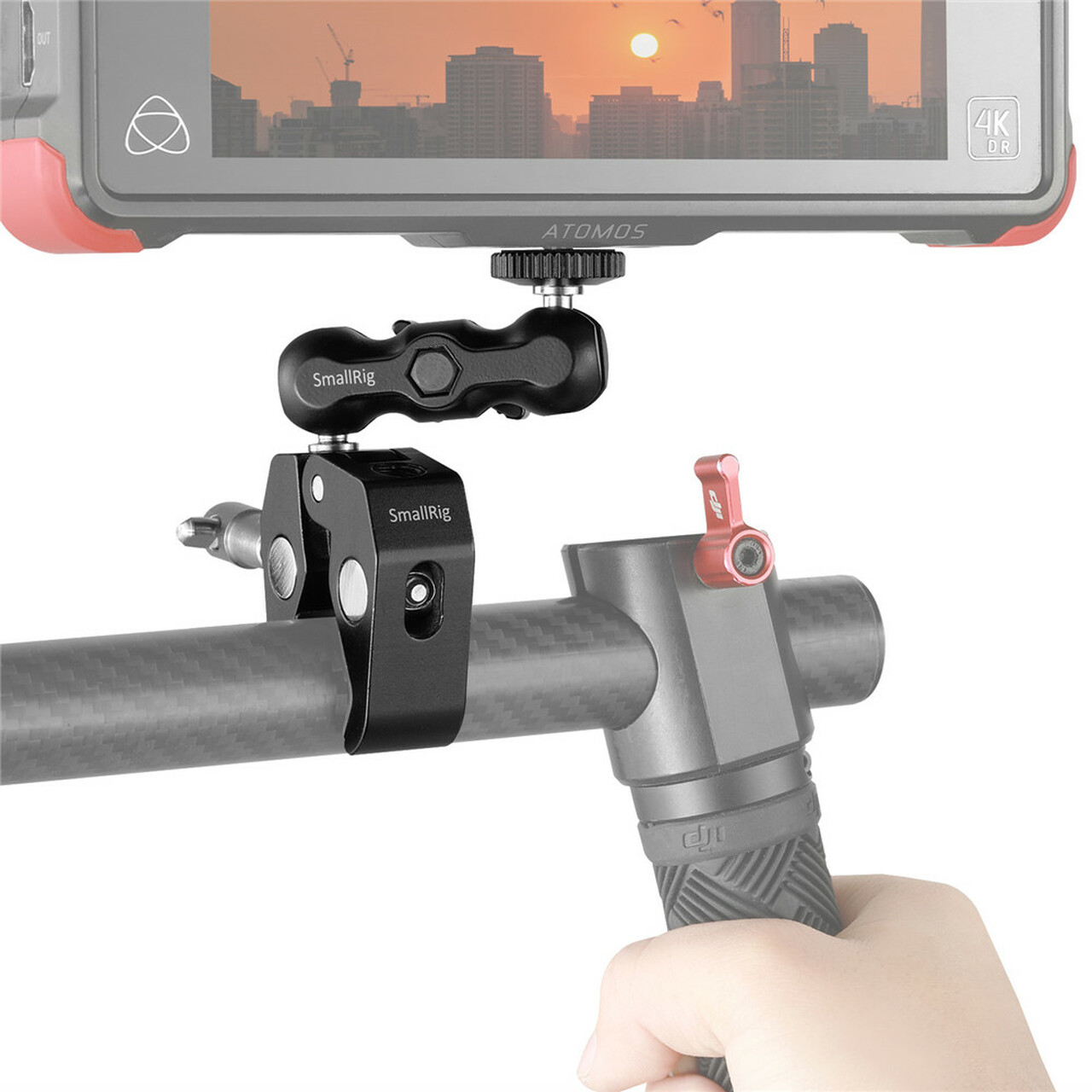 SmallRig multifunkciós rögzítő satu és gömbfejes Magic Arm (2164)-6