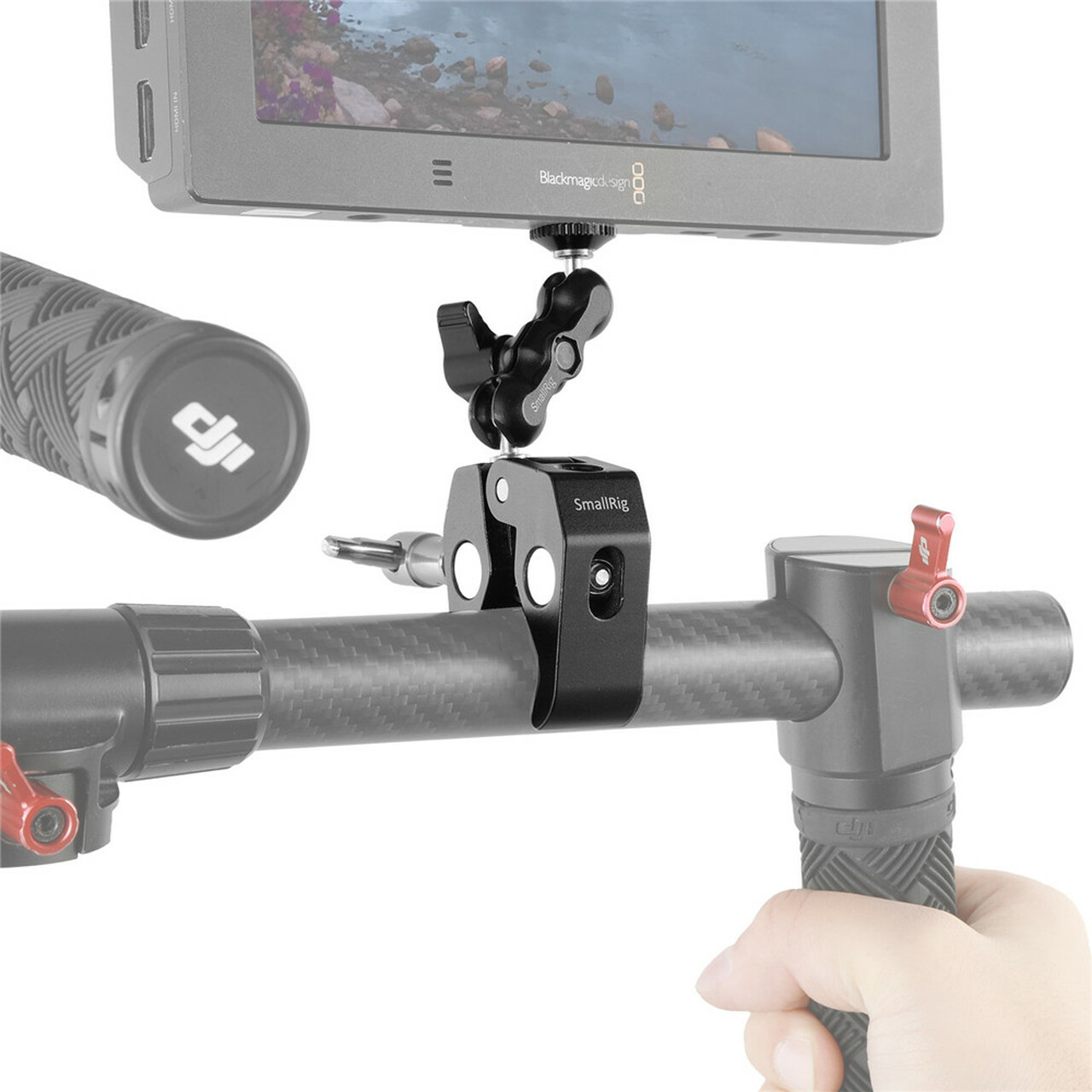SmallRig multifunkciós rögzítő satu és gömbfejes Magic Arm (2161)-4