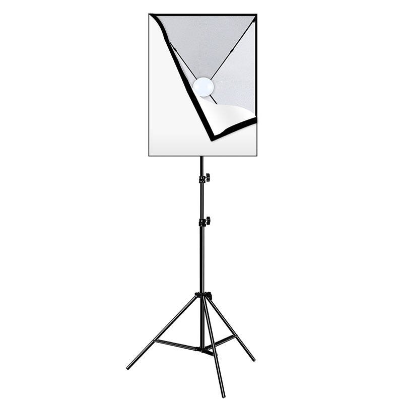 Puluz Studio softbox 50x70cm, állvánnyal, 30W LED izzóval (PU5070EU)-1