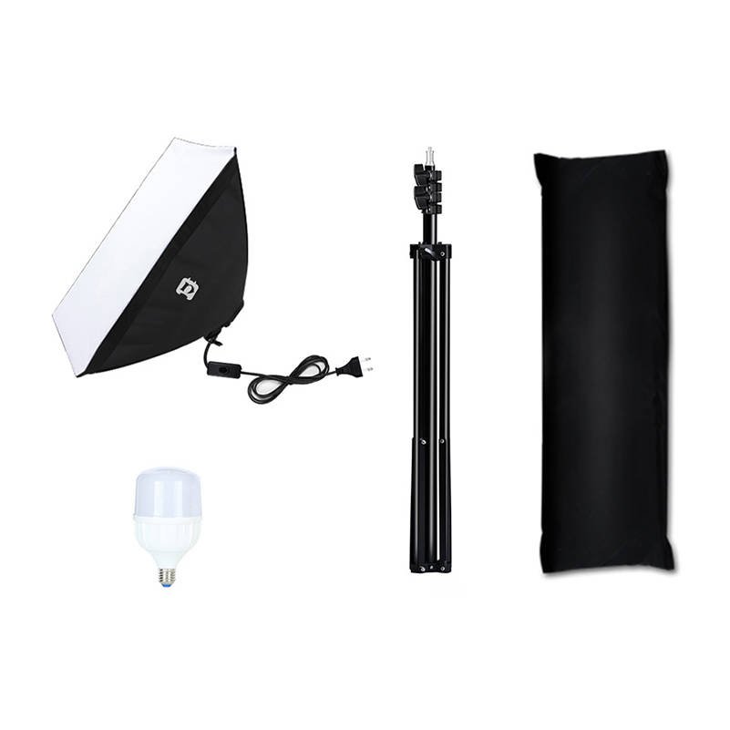 Puluz Studio softbox 50x70cm, állvánnyal, 30W LED izzóval (PU5070EU)-3