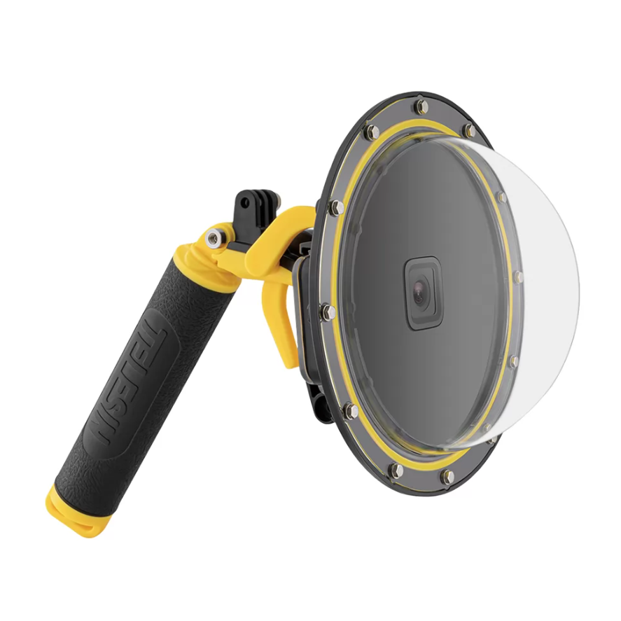 TELESIN víz alatti tok, Dome Port GoPro Hero 9 / Hero 10 / Hero 11 / Hero 12 akciókamerákhoz (GP-DMP-T09)-0
