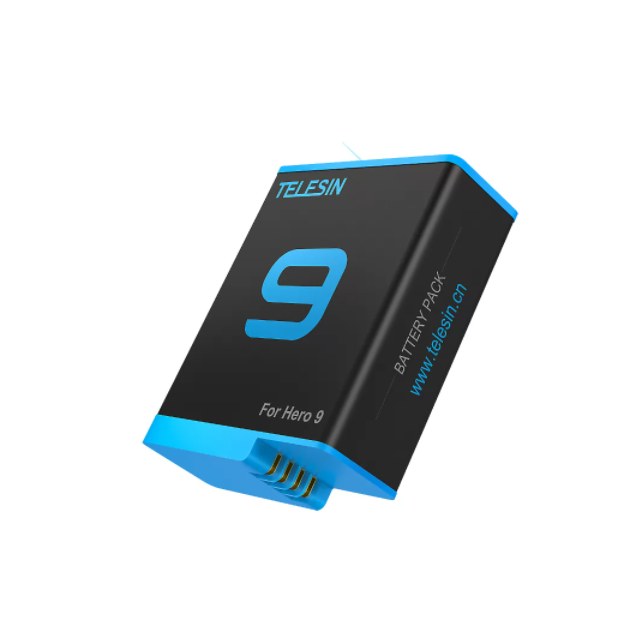 TELESIN akkumulátor GoPro Hero 9 / Hero 10 / Hero 11 / Hero 12 akciókamerákhoz 1750mAh (GP-BTR-901)-3