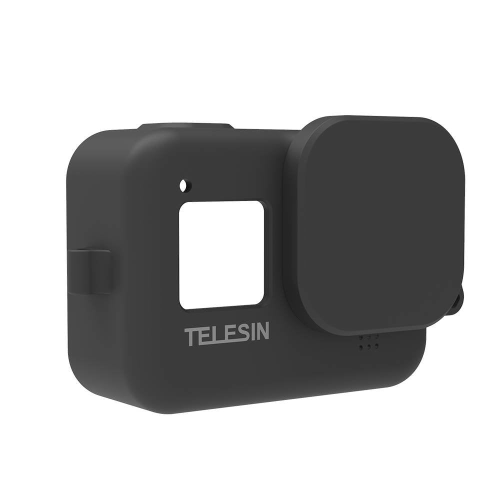 TELESIN szilikon tok GoPro Hero 8 akciókamerához fekete (GP-PTC-802-BK)-6