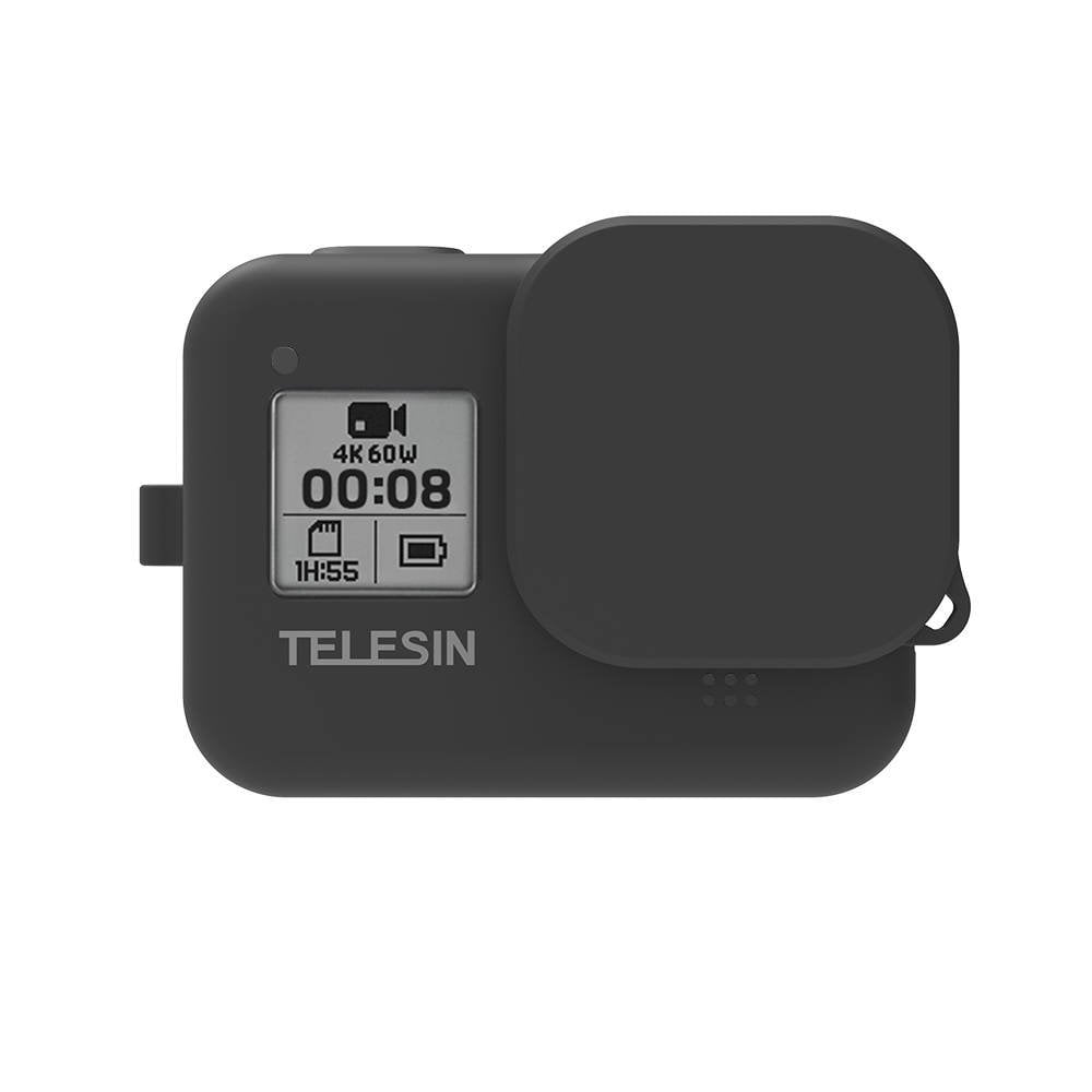 TELESIN szilikon tok GoPro Hero 8 akciókamerához fekete (GP-PTC-802-BK)-3