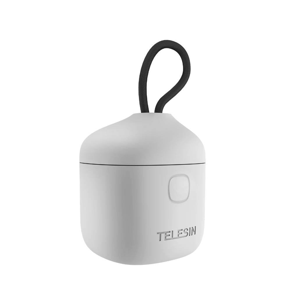 TELESIN 3 foglalatos vízálló Allin töltődoboz GoPro Hero 9 / Hero 10 / Hero 11 / Hero 12 akciókamerákhoz (GP-BTR-904-GY)-4