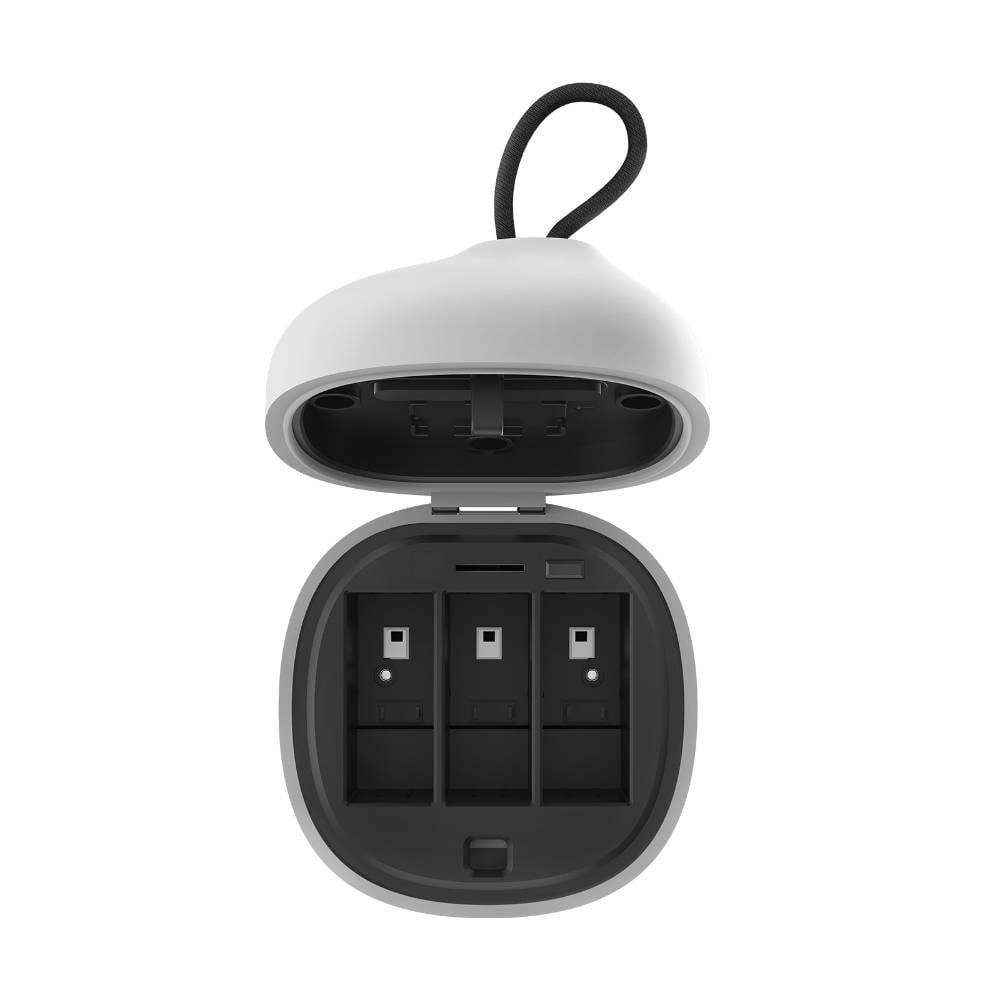TELESIN 3 foglalatos vízálló Allin töltődoboz GoPro Hero 9 / Hero 10 / Hero 11 / Hero 12 akciókamerákhoz (GP-BTR-904-GY)-6