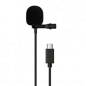 LituFoto VV10 lavalier, csíptetős mikrofon USB Type-C csatlakozóval
