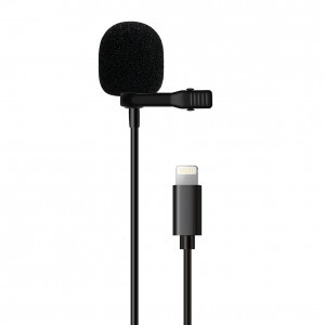 LituFoto VV10 lavalier, csíptetős mikrofon lightning (iOS) csatlakozóval