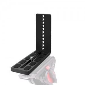 BL-125A L bracket, L konzol fekete