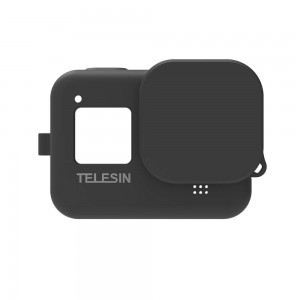 TELESIN szilikon tok GoPro Hero 8 akciókamerához fekete (GP-PTC-802-BK)