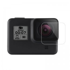 TELESIN kijelző és objektívvédő üvegfólia GoPro Hero 8 akciókamerához (GP-FLM-801)
