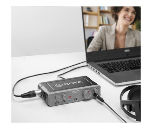 Boya BY-AM1 Két csatornás USB audio mixer / konver-2