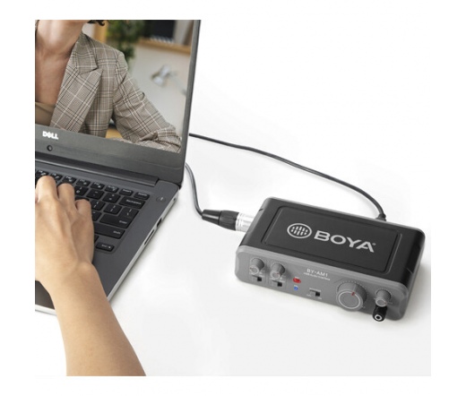 Boya BY-AM1 Két csatornás USB audio mixer / konver-1