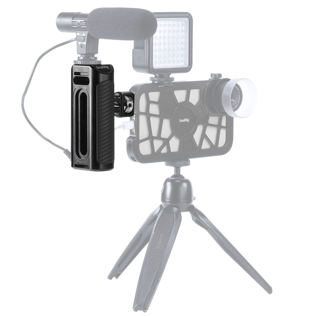 SmallRig alumínium oldalsó fogantyú mobiltelefon Cage-hez (HSS2424)-1