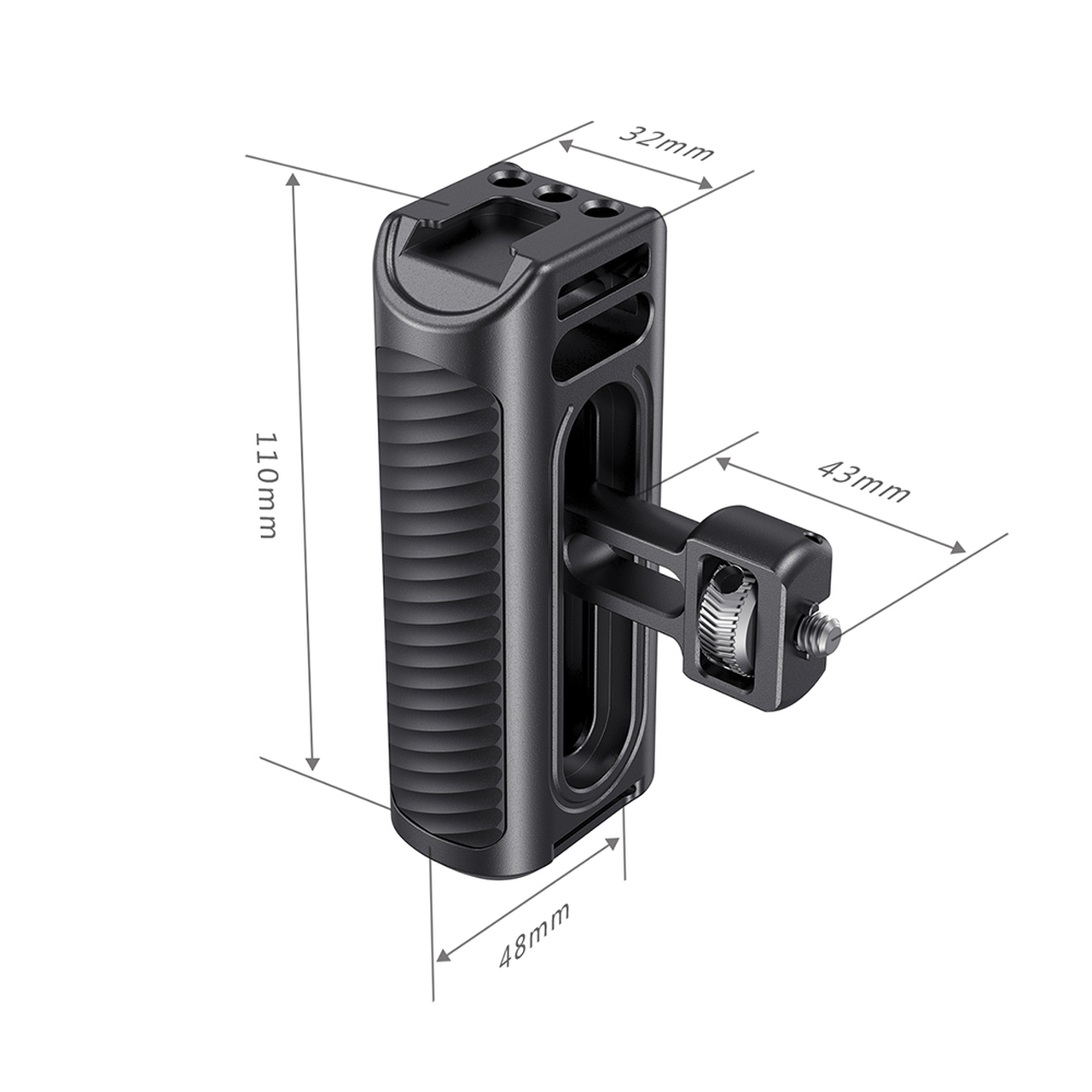 SmallRig alumínium oldalsó fogantyú mobiltelefon Cage-hez (HSS2424)-6