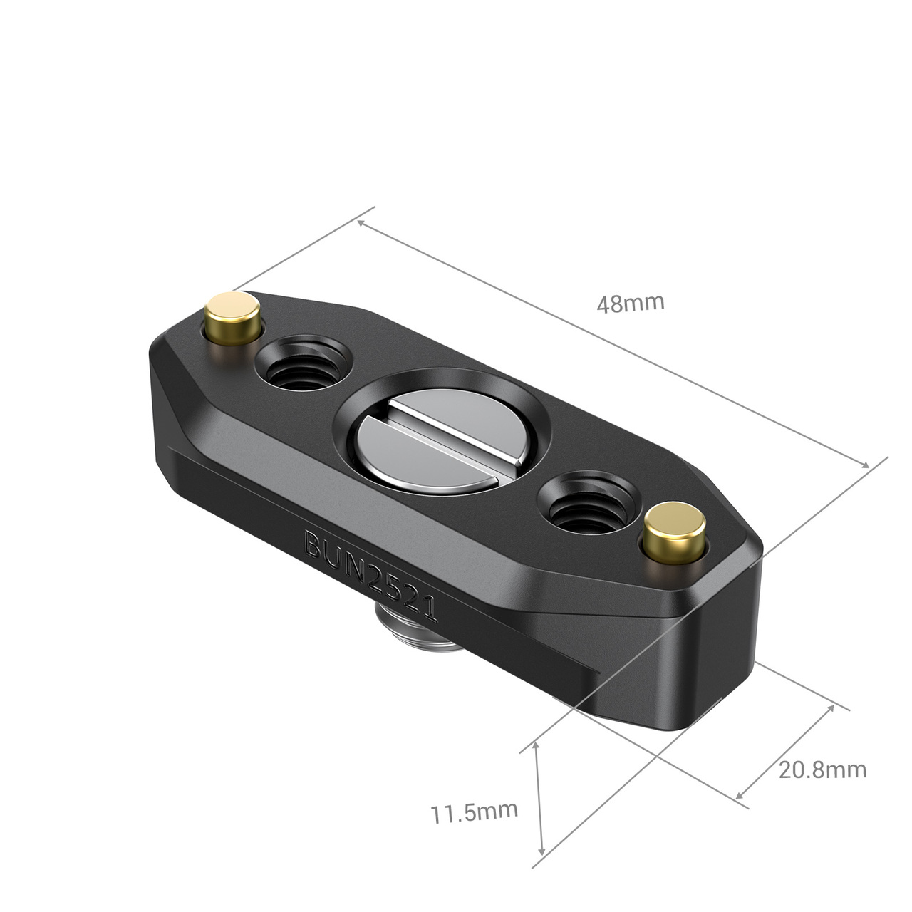 SmallRig NATO Rail adapter 48mm ARRI csatlakozással (BUN2521B)-4