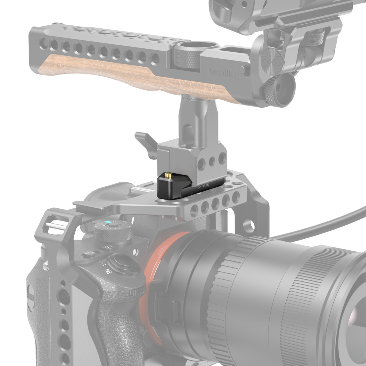 SmallRig NATO Rail adapter 48mm ARRI csatlakozással (BUN2521B)-3
