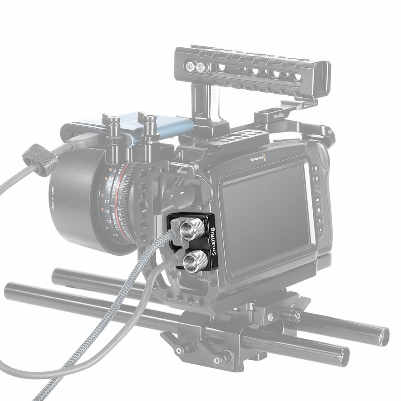 SmallRig BMPCC 4K és 6K HDMI és USB-C kábelrögzítő (2246B)-0