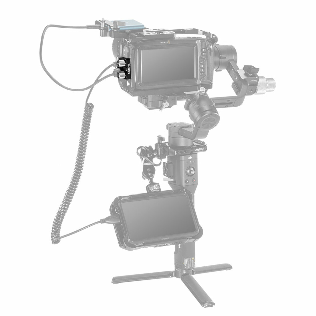 SmallRig BMPCC 4K és 6K HDMI és USB-C kábelrögzítő (2246B)-8