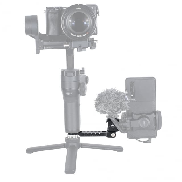 NICEYRIG bővítő lemez dönthető tripla vakupapucs adapterrel (468)-5